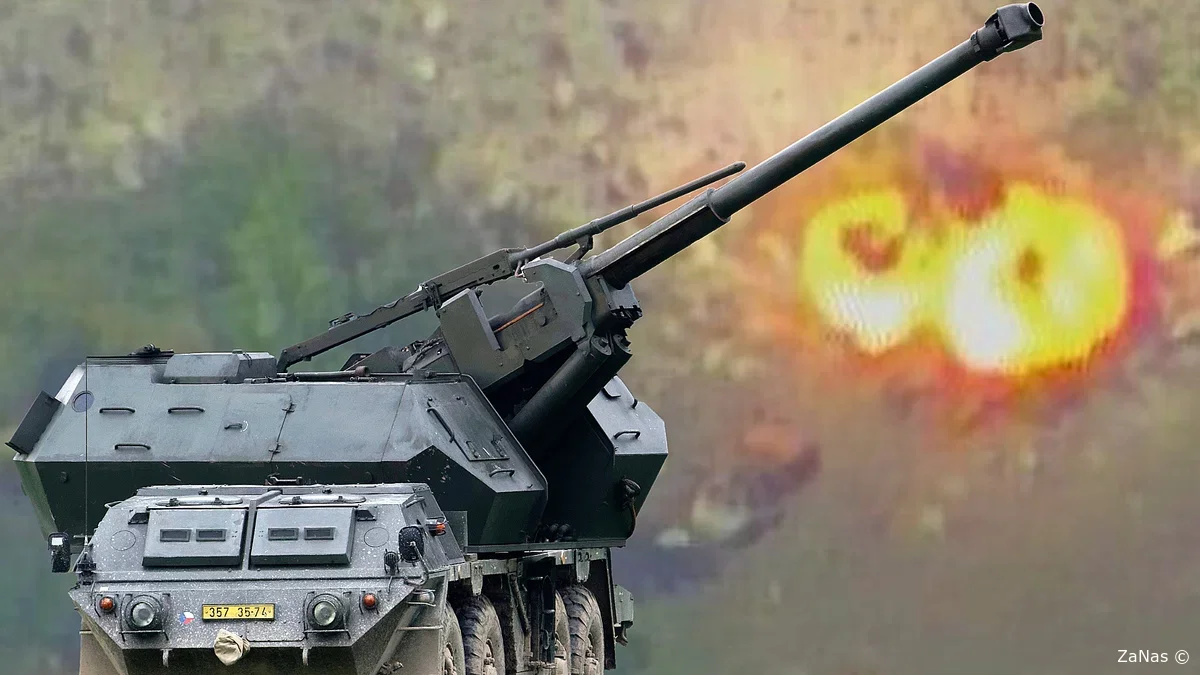🅾тважные" уничтожили чешскую самоходную гаубицу "Dana-M2": точный удар артиллерии в районе Северска